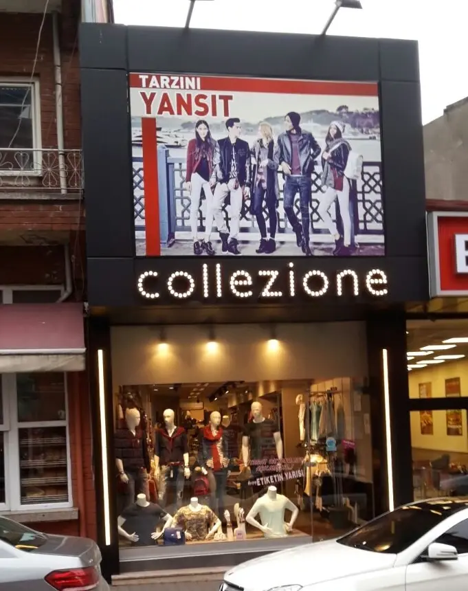 Ufuk Reklam bina ve cephe giydirme uygulaması