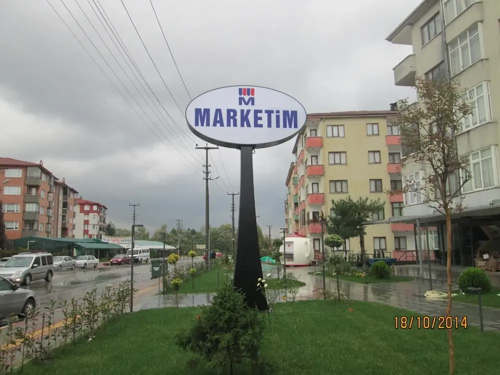 Ufuk Reklam totem tabela uygulaması