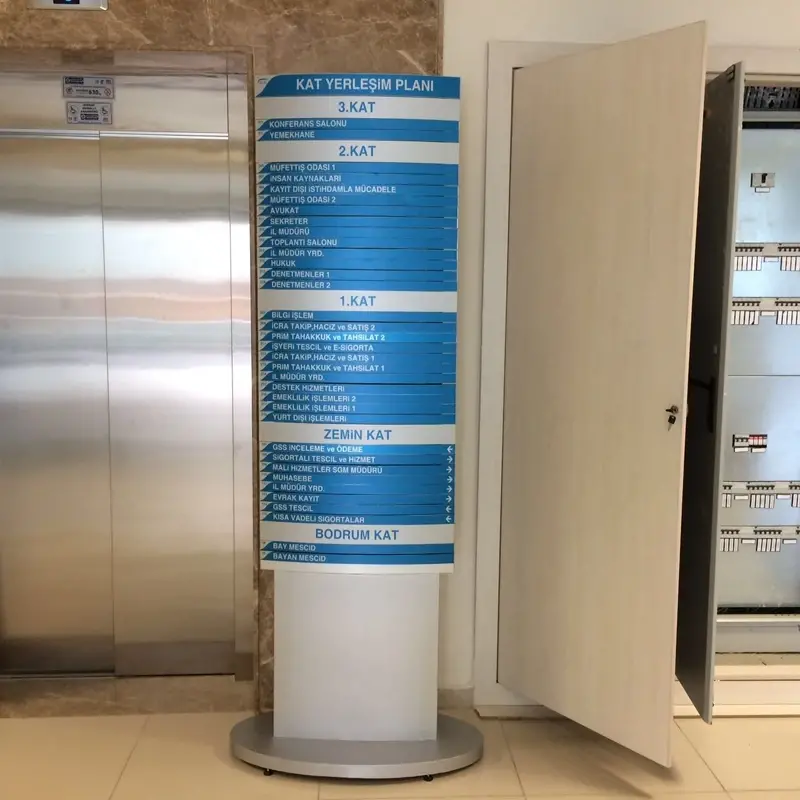 Ufuk Reklam yönlendirme tabela uygulaması